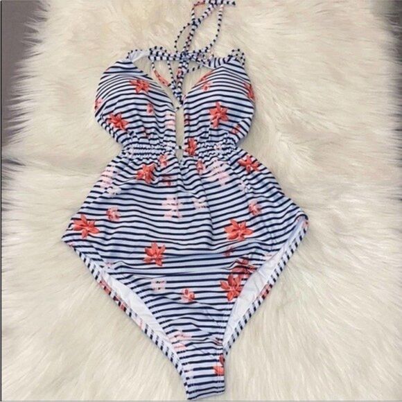 L*Space Pamela One Piece Swimsuit Womens Size 12 - Picture 7 of 8